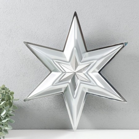 Figure "Star in the Star" Malaya Silver, 38.8x33.5 cm-1