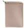 Bag women, genuine leather, beige 20x4x15 cm