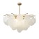 Chandelier 60W, 8XE14, 78x85 cm, brass