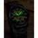 Men's male watch, d-4.1 cm, 3 atm, luminous, black