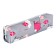 School Penal on the zipper Calligrata "cats", gray