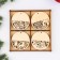 Set for creativity New Year's "semicircles", 12 pcs