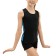T-shirt for gymnastics and dancing Grace Dance, p. 38, black color/turquoise