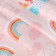 Curtain "Ethel" Pink Rainbow, 145*260 cm, 100% cotton
