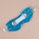Facial mask hydrogel, cooling/warming, 23 × 10 × 0.5 cm, blue color