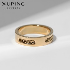 Кольцо XUPING плетение, цвет золоте, размер 18
