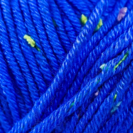 Yarn 60% acrylic, 30% cashmere, 10% silk "spring" 50 g 80 m color 28V sapphire-3
