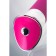 A vibrator with a clitoral stimulant Jos Loly, Pink, 21.6 cm