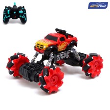 Radio -controlled jeep Drift, 4WD, drift, works on the battery, the color of the red