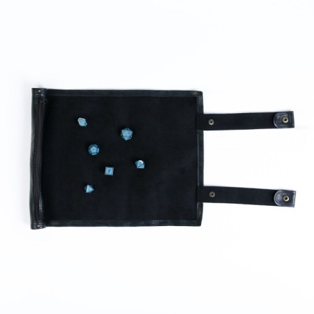 Bag with a field for d & d desses, cubes, 25.5 x 34 cm, black-1