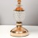 Azalia table lamp 1x40W E27 gold 25x25x40 cm Risalux