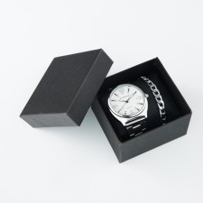 Male Gift Set BolingDun 2 in 1: Watch, bracelet, D-4.2 cm, mix