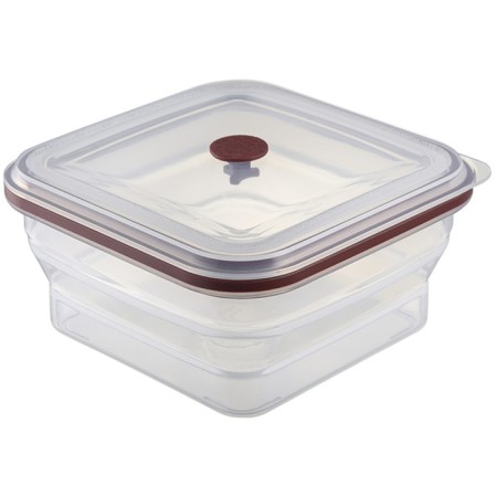 Container for carrying and storage Silicone Smart Solutions, Folding, 1.2 L, Dark Blood Color