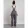 Semi -combinezone ski insulated female winter, size 48, color gray