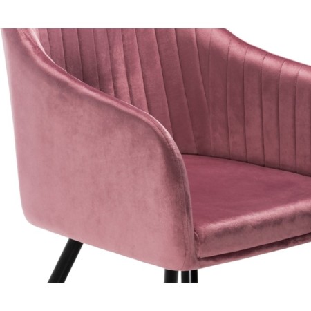 SLAM SLAM Metal/velor, black/pink 53x60x82 cm-7