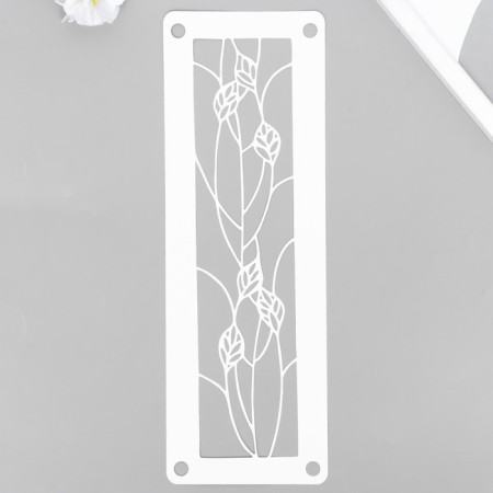 Stencil-oriental stencil "Leaflets" 11x32 cm-1