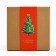 Gift New Year's Folding Gift Happy New Year, embossing, 20 x 20 x 8 cm, New Year
