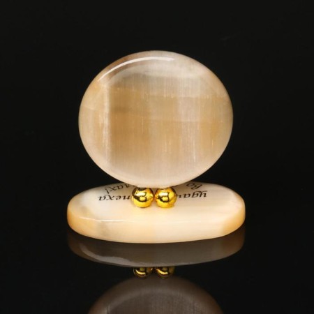 Product on stand No. 5 "Mandala", Selenite-2
