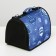 Bag - animal transportation, frame, PVC, 32 x 20.5 x 22 cm, mix of flowers