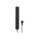 Network filter Garrison 2.0 EPS-5-B-2, 5 R, 10A, 2M, Ur. Protection 2+, black