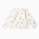 Blouse with closed handles, milk color, height 56 ​​cm