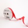 Plastic tape "gloss", 1.2cm x 45m, red