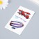 Tattoo on the body color double "Airship and Airplane - Normal flight!" 10.5x6 cm