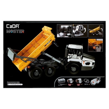 Designer Radio -controlled "Construction truck", 3067 parts, scale 1:17-21
