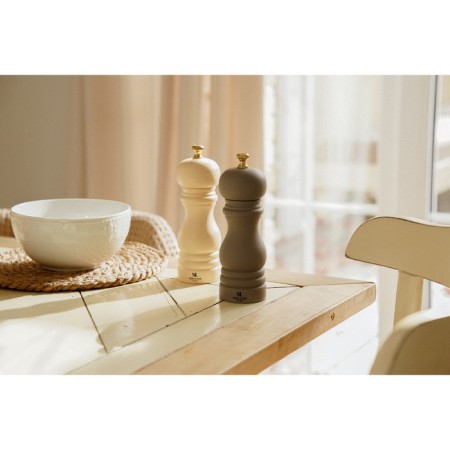 Set of mills for spices SL Home "Athens", 2 pcs, 17 cm, milk, gray color-6