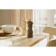 Set of mills for spices SL Home "Athens", 2 pcs, 17 cm, milk, gray color