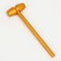 Wooden hammer "Gold" 14 × 2.4 × 3 cm