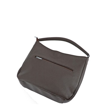 B2762 Bag bag, lightning department, brown color 26x23x9cm-1