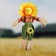 The garden scarecrow "Sun", h = 50 cm, mix, Greengo
