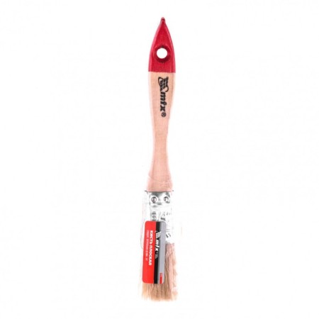 Brush flat mtx standard 82515, natural bristles, wooden handle, 3/4 ", 20 mm-3