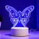 Light "Butterfly" Led RGB from the network 9.5x15x16cm Risalux
