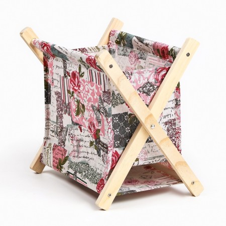 Newspaper, stand for books and magazines "Rose", 26 × 16 × 23 cm-2