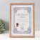 Photo frame Plastic format A4 "Double Spit" wheat 23.4x32.1x1.1 cm