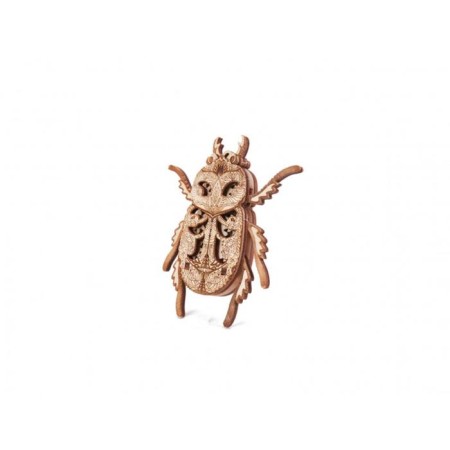 3D puzzle made of wood "Woodik Beetle"-1