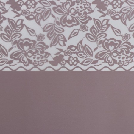 Flower film "Flower Field", purple color, 58 cm x 5 m-3