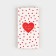 Box for chocolate "from the heart", with a window, 17.3 × 8.8 × 1.5 cm