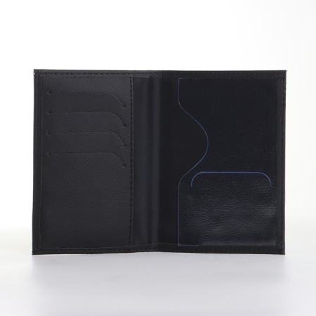 Cover for passport, black color-2