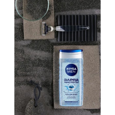 Гель для душа Nivea Men «Заряд чистоты», 250 мл-5