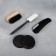 Road set for shoes “100% man”: brush 2 pcs., Sponge, shoulder blade