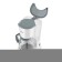 ARSA AR-1608 Coffee machine, drip, 750 watts, 1.25 l, white