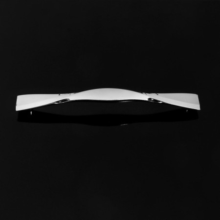 Tundra bracket handle, m/o 192 mm, silver color-3