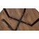Dining table Polini Home London, color of oak craft black