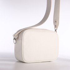 Female bag Textura, small size, white color