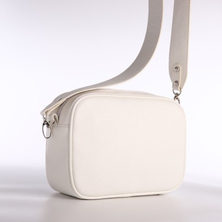 Female bag Textura, small size, white color