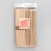 Spit for depilation, wooden, 20 × 2.3 cm, 50 pcs