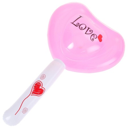 Inflatable toy with sound "Heart", 55 cm, sound, luminous-3
